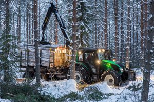 valtra in nordic forests