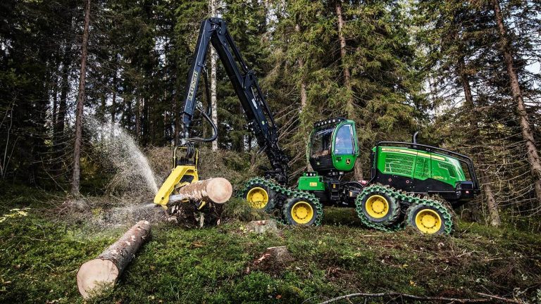 Finland CTL 2018 most sold harvester jd 1270G