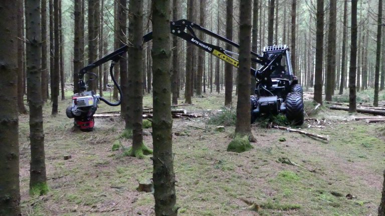 malwa 560H with Mowi P40 crane and LogMax 928 head