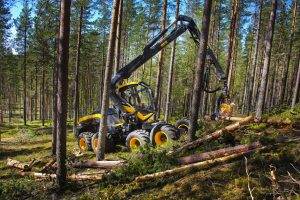 Ponsse Scorpion Finland CTL harvester