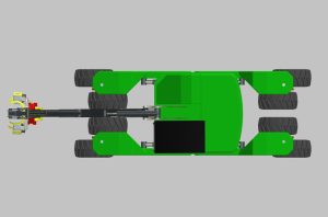 harvester adjustable width