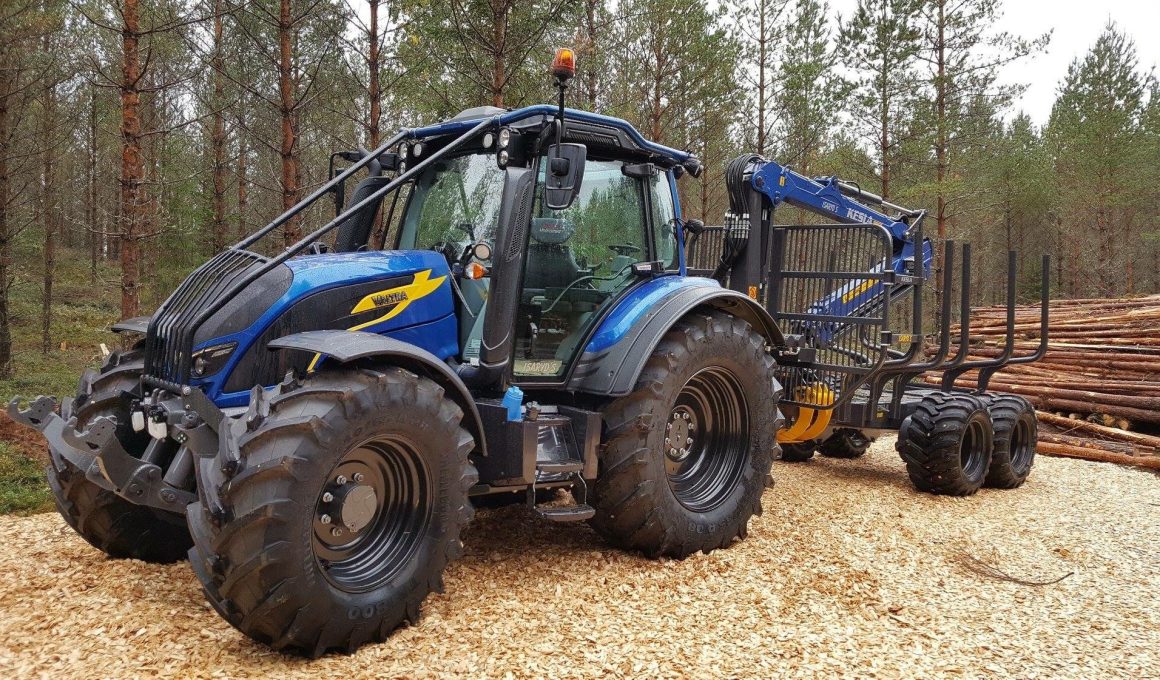 Tractors with outlet forestry packages