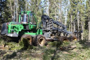 An ordinary Swedish logging company