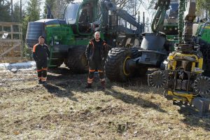 An ordinary Swedish logging company