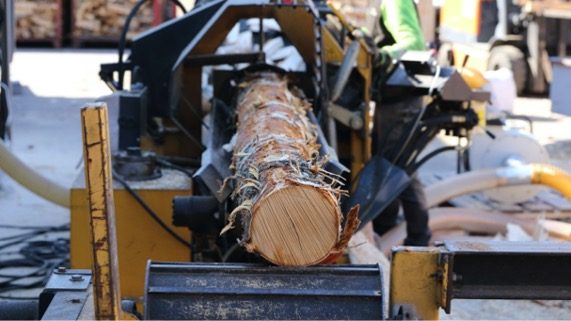 Efficient firewood making