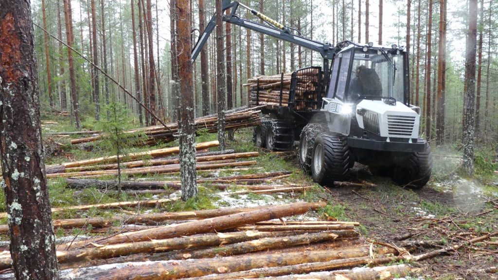 Forwarders for thinning
